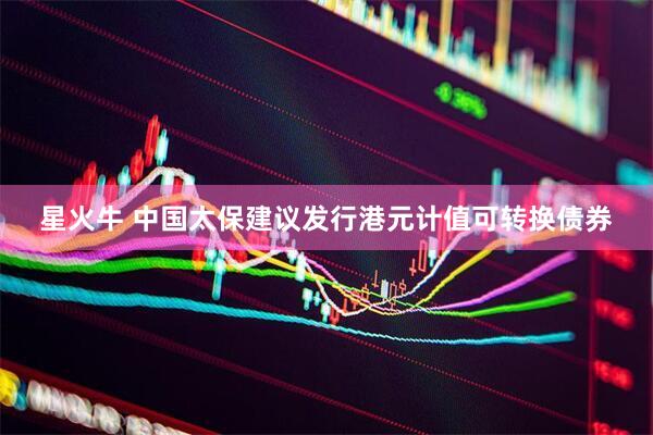 星火牛 中国太保建议发行港元计值可转换债券