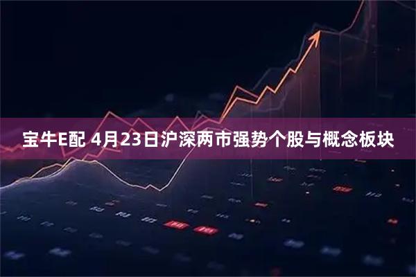 宝牛E配 4月23日沪深两市强势个股与概念板块