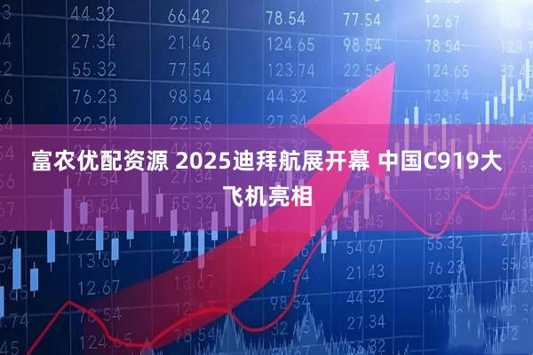 富农优配资源 2025迪拜航展开幕 中国C919大飞机亮相