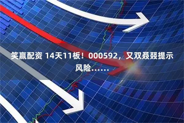 笑赢配资 14天11板！000592，又双叒叕提示风险……