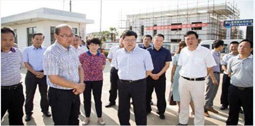 成都市委书记任泽锋一行莅临成都PG直营不凡成就非凡公司调研