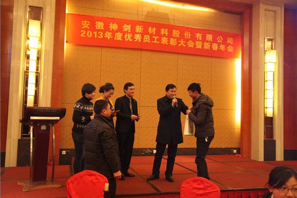 PG直营不凡成就非凡股份2013年杜着秀员工赞美大会暨新春年会
